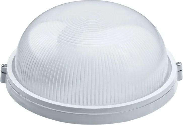 Светильник ЛОН 94 806 NBL-R1-100-E27/WH 1х100Вт E27 IP54 (аналог НПБ 1101 бел. круг 100Вт) Navigator 94806 - фото 2
