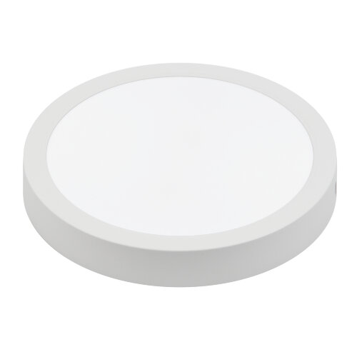 ULM-Q241 18W-4000K WHITE Светильник светодиодный накладной круглый, Белый свет 4000К, Корпус белый - фото 1