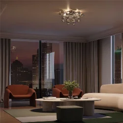 Потолочный светильник Bolla E27x4 (Хром)