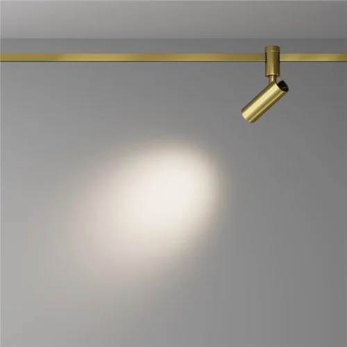 Трековый светильник Фокус / Focus Led Flarity 3000K 5Вт 34° (Латунь) TR144-1-5W3K-W-BS - фото 8