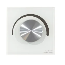 Панель T1-K White IC7 (12-24V, DIM, Rotary, RF 2.4GHz)
