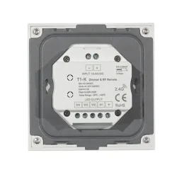 Панель T1-K White IC7 (12-24V, DIM, Rotary, RF 2.4GHz)