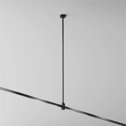 Крепление потолочное Long 700мм с вводом питания Flarity черный (Черный) - фото 3
