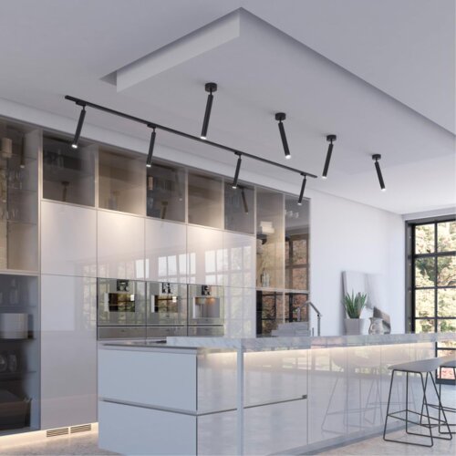 Потолочный накладной светодиодный светильник «Novotech» 357887, серия: MODO (крепление на планке). Фото 2.