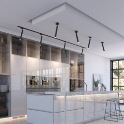 Потолочный накладной светодиодный светильник «Novotech» 357887, серия: MODO (крепление на планке)