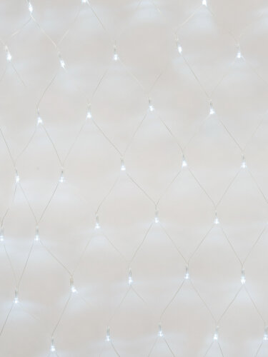 ULD-N1815-180-DTA WHITE IP20 Сетка светодиодная с контроллером, 1.8х1.5м, 180 светодиодов, Белый свет, Провод прозрачный. - фото 4