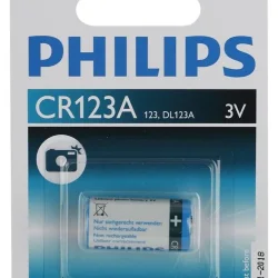 Элемент питания литиевый CR123 3В Philips Б0066246