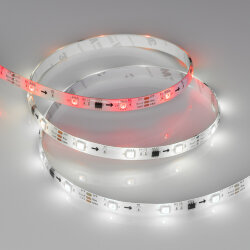 Светодиодная лента герметичная SPI-SE-В30-10mm 12V RGB-РХ3 (7.2W/m, IP65, 5060, 5m) (Arlight, бегущий огонь) 026369(2)