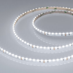 Светодиодная лента RS-S120-8mm 24V White6000 (9.6 W/m, IP20, 3014, 5m) (Arlight, боковое свечение) 039428