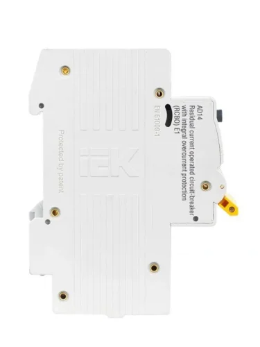 Выключатель автоматический дифференциального тока 4п C 25А 30мА тип AC 4.5кА АД-14 KARAT IEK MAD10-4-025-C-030 - фото 7