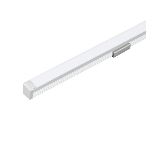 Профиль с экраном SL-MINI-8-2000 ANOD+OPAL (Arlight, Алюминий) 036832 - фото 3