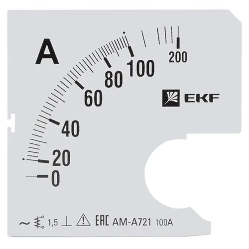 Шкала сменная для A721 100/5А-1.5 PROxima EKF s-a721-100 - фото