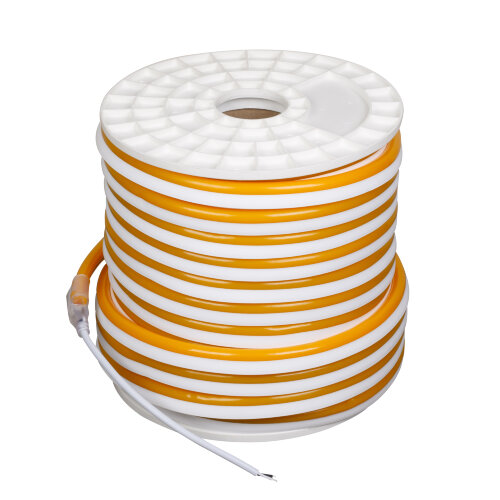 Гибкий неон ARL-NEON-2615YH-SIDE 24V Yellow (Arlight, 8 Вт/м, IP65) - фото 2