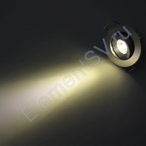 Светодиодный светильник точечный RS SP4 (1W, Warm White) - фото 4.