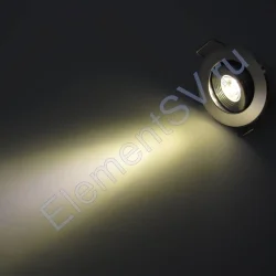 Светодиодный светильник точечный RS SP4 (1W, Warm White)