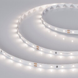 Светодиодная лента RT-А60-8mm 24V Day4000 (4.8 W/m, IP20, 2835, 5m) (Arlight, Открытый) 016144(2)