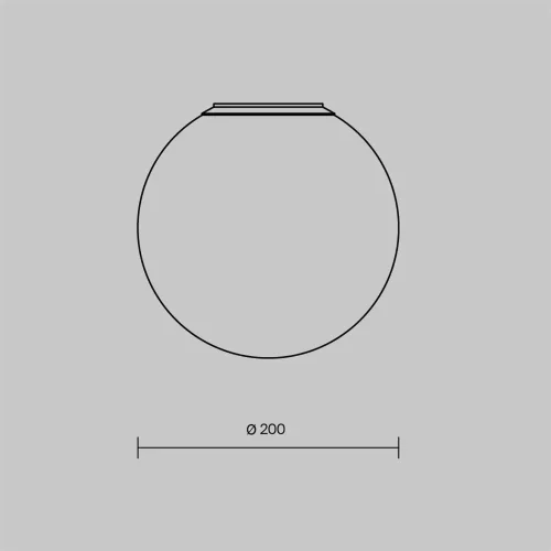Потолочный светильник Twins 3000K 10Вт (Черный) - фото 6
