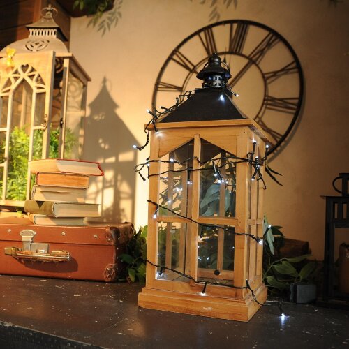 ULD-S1000-100-DGA WHITE IP20 Гирлянда светодиодная, 10м, 100 светодиодов, Белый свет, Провод зеленый - фото 6