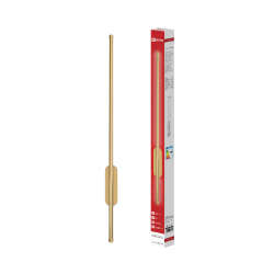 Светильник светодиодный ESTETIKA LUV-80B-40GL 15Вт 230В 4000K 1050Лм 800х50x25 золото IN HOME