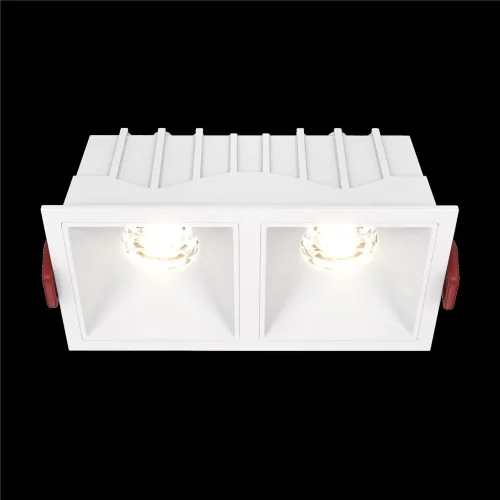 Встраиваемый светильник Alfa LED 3000K 2x10Вт 36° (Белый) - фото 3