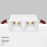 Встраиваемый светильник Alfa LED 3000K 2x10Вт 36° (Белый) - фото 7