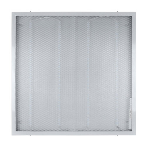 ULP-Q105 6060-36W-6500K WHITE Светильник светодиодный потолочный универсальный, Дневной свет 6500K, Рассеиватель призма, Встроенный и-п, Корпус белый - фото 1