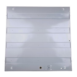 ULP-Q105 6060-36W-6500K WHITE Светильник светодиодный потолочный универсальный, Дневной свет 6500K, Рассеиватель призма, Встроенный и-п, Корпус белый