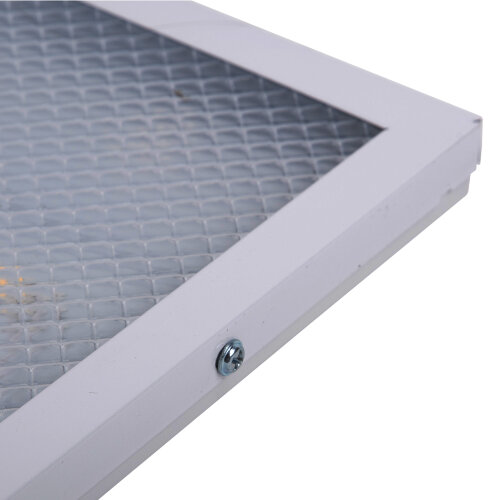 ULP-Q105 6060-36W-6500K WHITE Светильник светодиодный потолочный универсальный, Дневной свет 6500K, Рассеиватель призма, Встроенный и-п, Корпус белый - фото 5