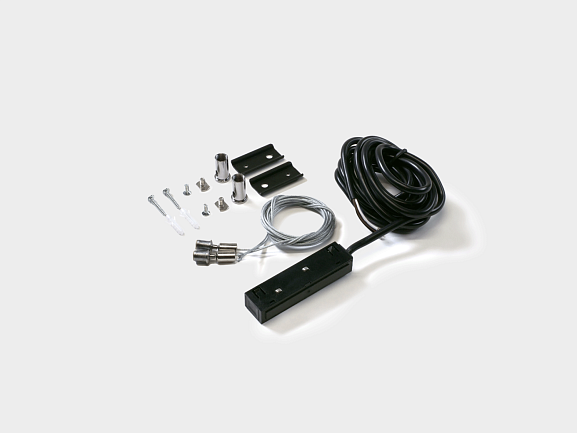 SY-LINK-SSP-2M, комплект подвесов для шинопроводов, 2м тросы + 2,5м провод питания. Фото 2