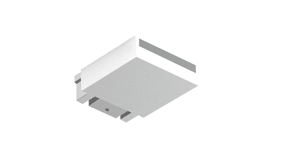 'Заглушка-переходник для системы SLIM белый END-CN-SLIM-WH, END-CN-SLIM-WH. Фото 2