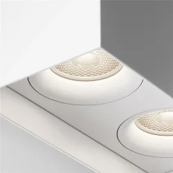 Потолочный светильник Slim GU10 2x50Вт (Белый)