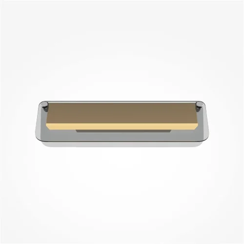 Настенный светильник (бра) Flat 3000К 6Вт (Черный и Латунь) - фото 5