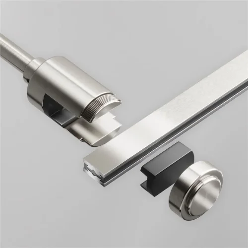 Крепление настенное Wall одинарное удлиненное Flarity платина (Платина) - фото 4