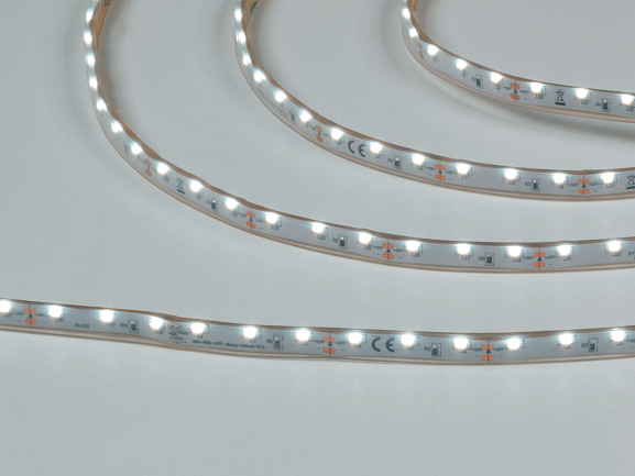 'Светодиодная лента  315, 60 LED/м, 4,8 Вт/м, 12В , IP67, Цвет: Холодный белый, SWG31560-12-4.8-W-67 - фото