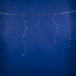 ULD-B1805-048-DTA MULTI IP20 Бахрома светодиодная с контроллером, 1.8 м, 48 светодиодов, Разноцветный свет, Провод прозрачный.