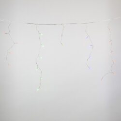 ULD-B1805-048-DTA MULTI IP20 Бахрома светодиодная с контроллером, 1.8 м, 48 светодиодов, Разноцветный свет, Провод прозрачный.