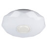 ULI-D292 70W-SW+RGB-50 VENUS O3 Cветильник светодиодный накладной с Bluetooth колонкой, Диммируемый, Пульт ДУ в-к, Теплый свет3000К-Белый свет4000К-Дневной свет6500К-RGB, 5400Лм, TM Uniel - фото 4