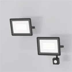 Прожектор Поток / Flood 4000К 30Вт IP 65 (Черный) FL001-L30B4K