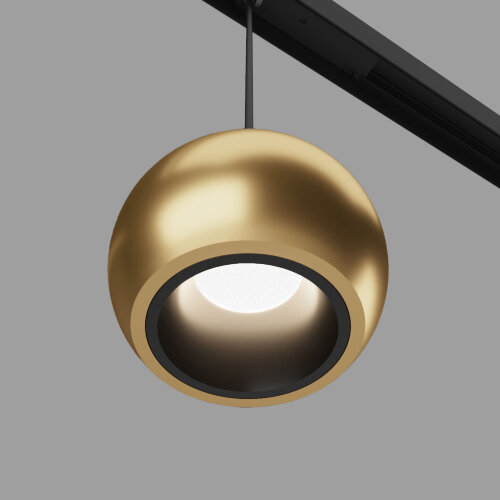 Трековый светильник 5W 4200K Event латунь Slim Magnetic - Фото 2