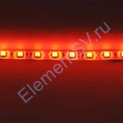Светодиодная лента Standart PRO class, 5050, 60led/m, Red, 12V, IP65