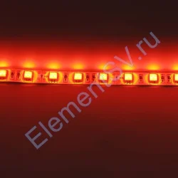 Светодиодная лента Standart PRO class, 5050, 60led/m, Red, 12V, IP65