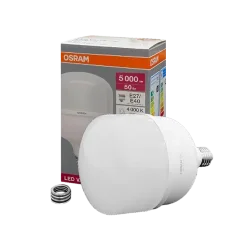 Лампа светодиодная высокой мощности LV HW 50SW/4000K E27/E40 (=500W) | 140-265V / 5000Lm | - OSRAM