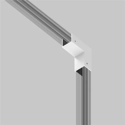 Коннектор внешний для профиля Elasity IP (Белый) - фото 6