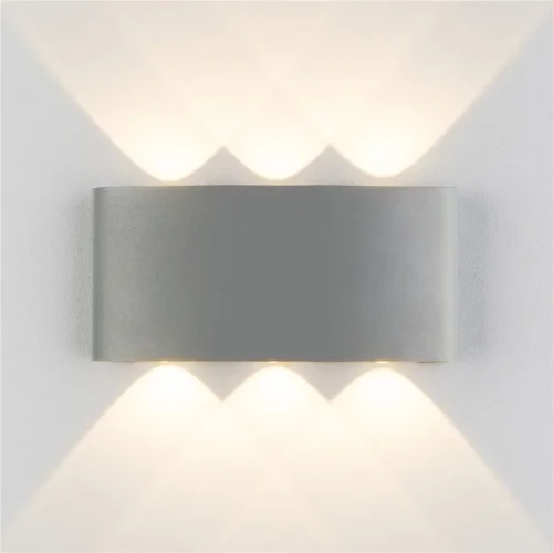 Пылевлагозащищенный светодиодный светильник Twinky Trio серый IP54 1551 Techno LED серый - фото 2