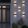 Пылевлагозащищенный светодиодный светильник Twinky Trio серый IP54 1551 Techno LED серый - фото 4