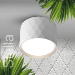 Светильник WOLTA WSL-GX53/03W под лампу GX53 Белый STELLA