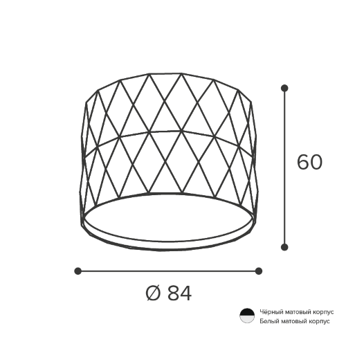 Светильник WOLTA WSL-GX53/03W под лампу GX53 Белый STELLA - фото 2.