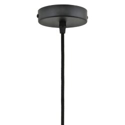 DLC-T-S31-E27 TS-1M-BL PEARL BLACK Патрон декоративный, серия Techno, с проводом 1м и креплением, Материал алюминий, Цвет черный жемчуг.