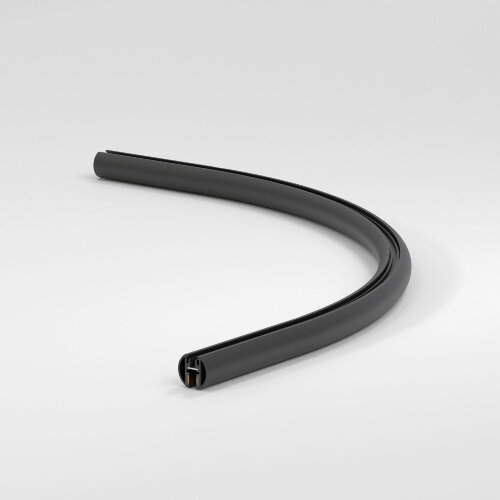 Mini Magnetic Шинопровод накладной Round черный O600 мм - Фото 2