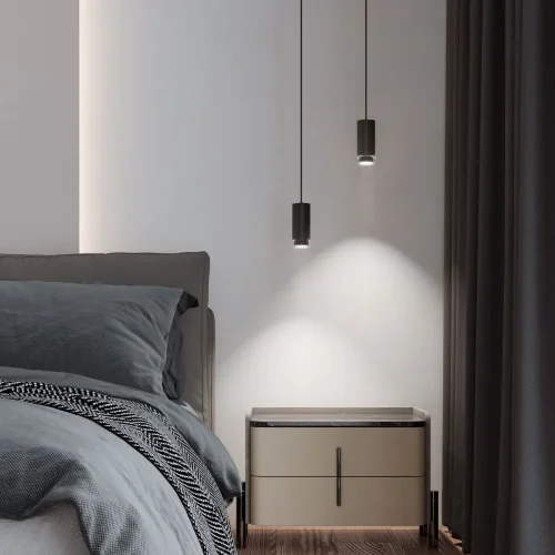 Подвесной светильник Nubis GU10 чёрный 50122/1 - фото 3